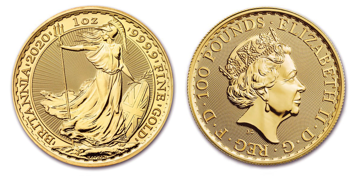 イギリス：ブリタニア金貨
